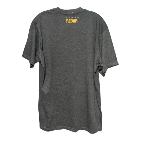 Ariat Men's Rebar S/S Cotton Strong Block Logo Tee - Picture 7 of 7